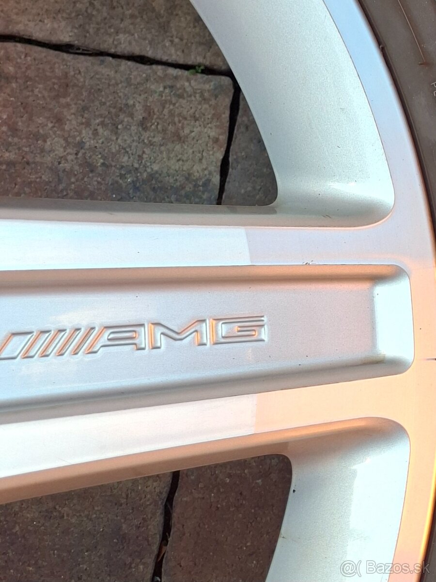 Predám hlinikové disky org.Mercedes GLK-AMG--R19-dvojrozmer - 9