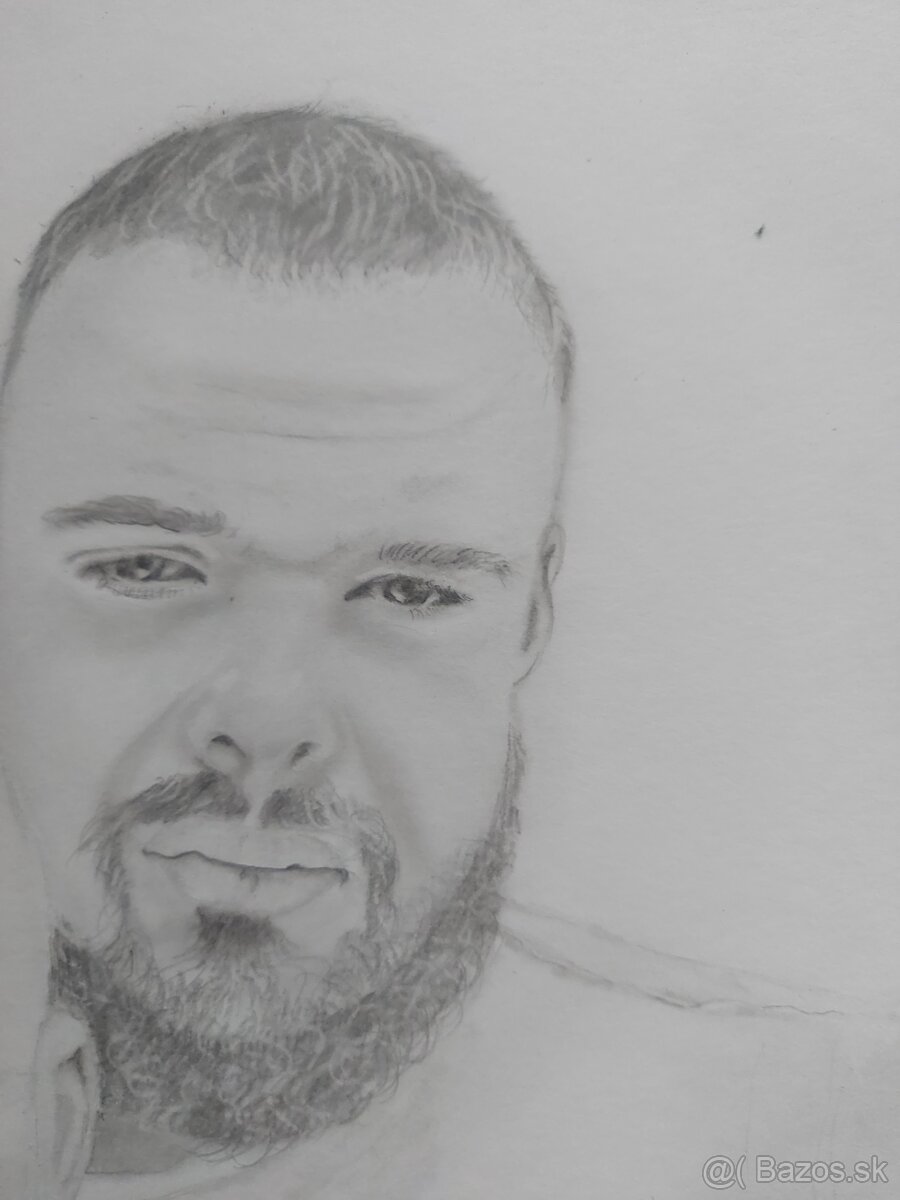 Kreslenier realistických portretov podľa fotogragie - 9
