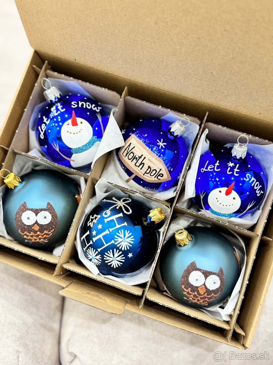 Vianocne ozdoby , vianocne gule , vianocne gulky, RÔZNE - 9