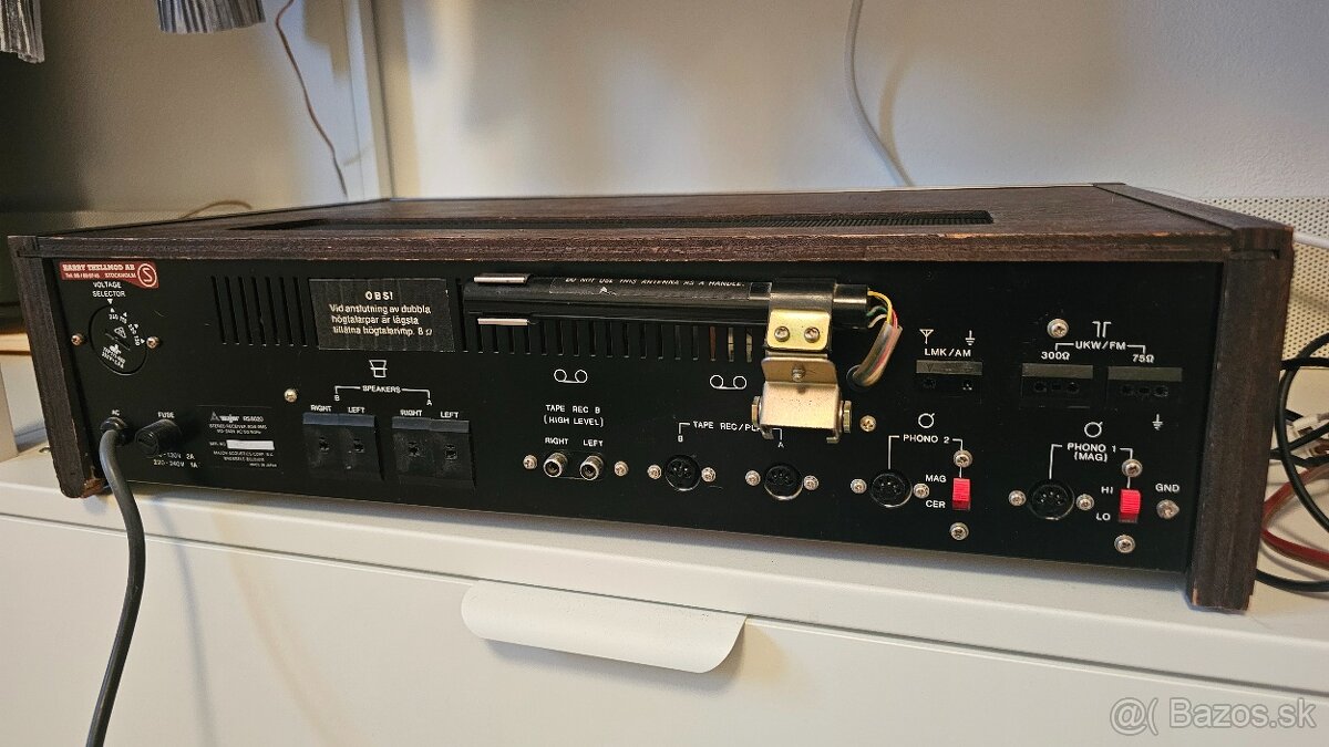 Vintage receiver Major RS 8020 top model a stav - 9