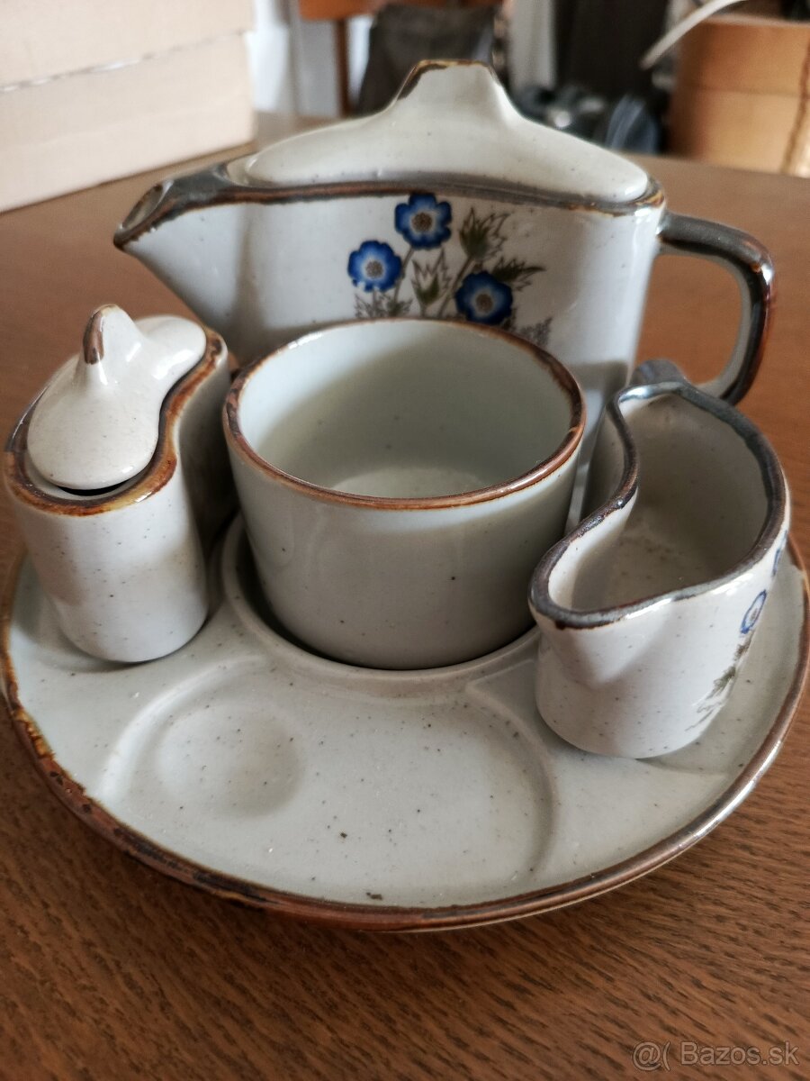 Raňajkova suprava pre jedného, keramika, 7 casti - 9