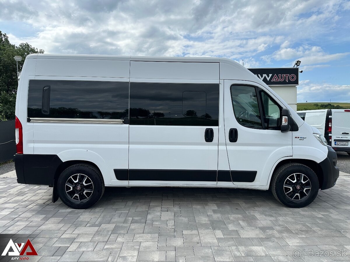Fiat Ducato 2.3 MultiJet L2H2 3,3t, Pôvodný lak,8 miestne,SR - 9