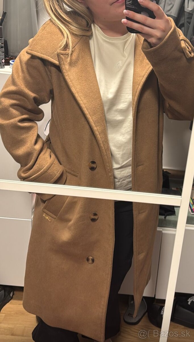 Karl Lagerfeld kabát M bledohnedý - 9