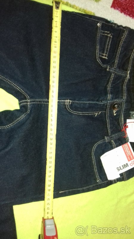 2x nové JEANS s visačkami pre pubišky - 9