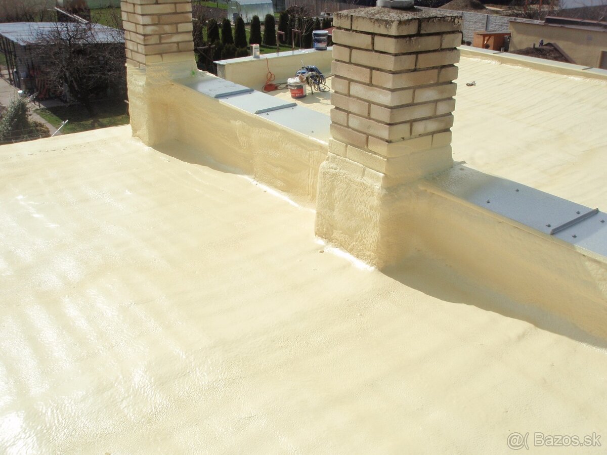 Hydroizolácia plochej strechy -Tepelná hydroizolácia strechy - 9