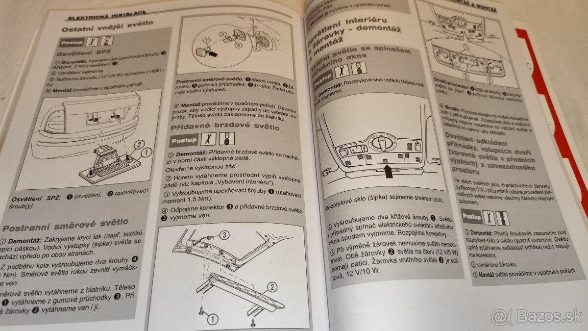 Škoda Fabia 1 - příručka na opravy a údržbu - manuál - 9