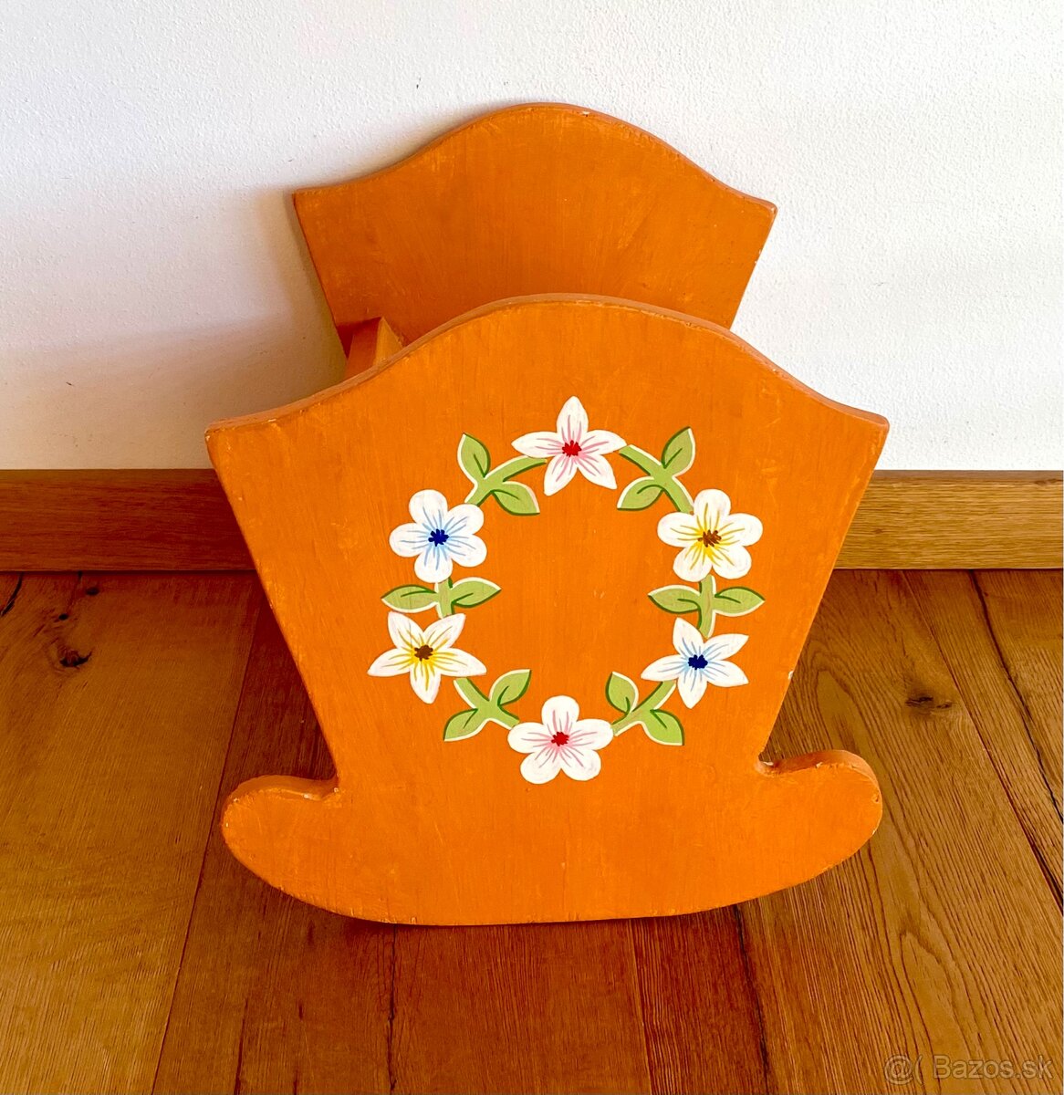 Staré dřevěné kolébky 2 kusy - 9