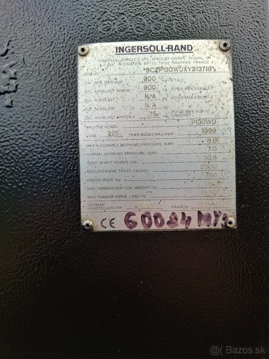 Predám kompresor INGERSOLL-RAND (1999) - 9