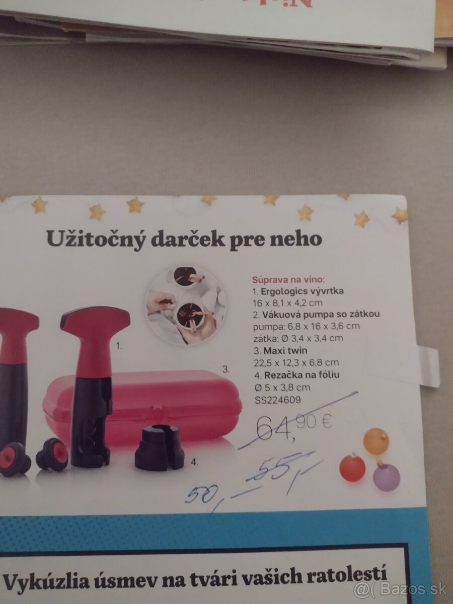 Tupperware misky, nádoby na vodu, olejničky, poháre - 9