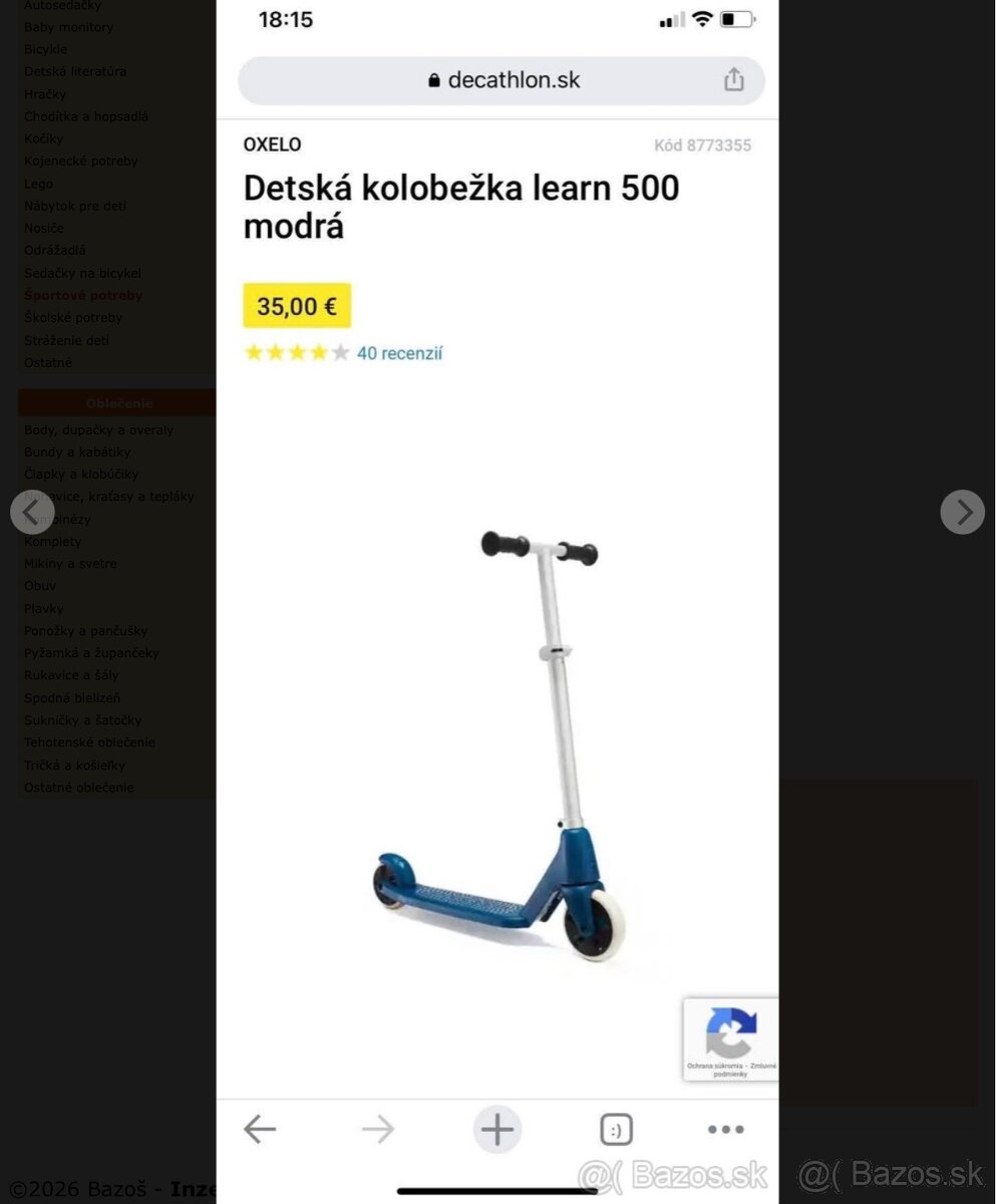 Oxelo kolobežka - 9