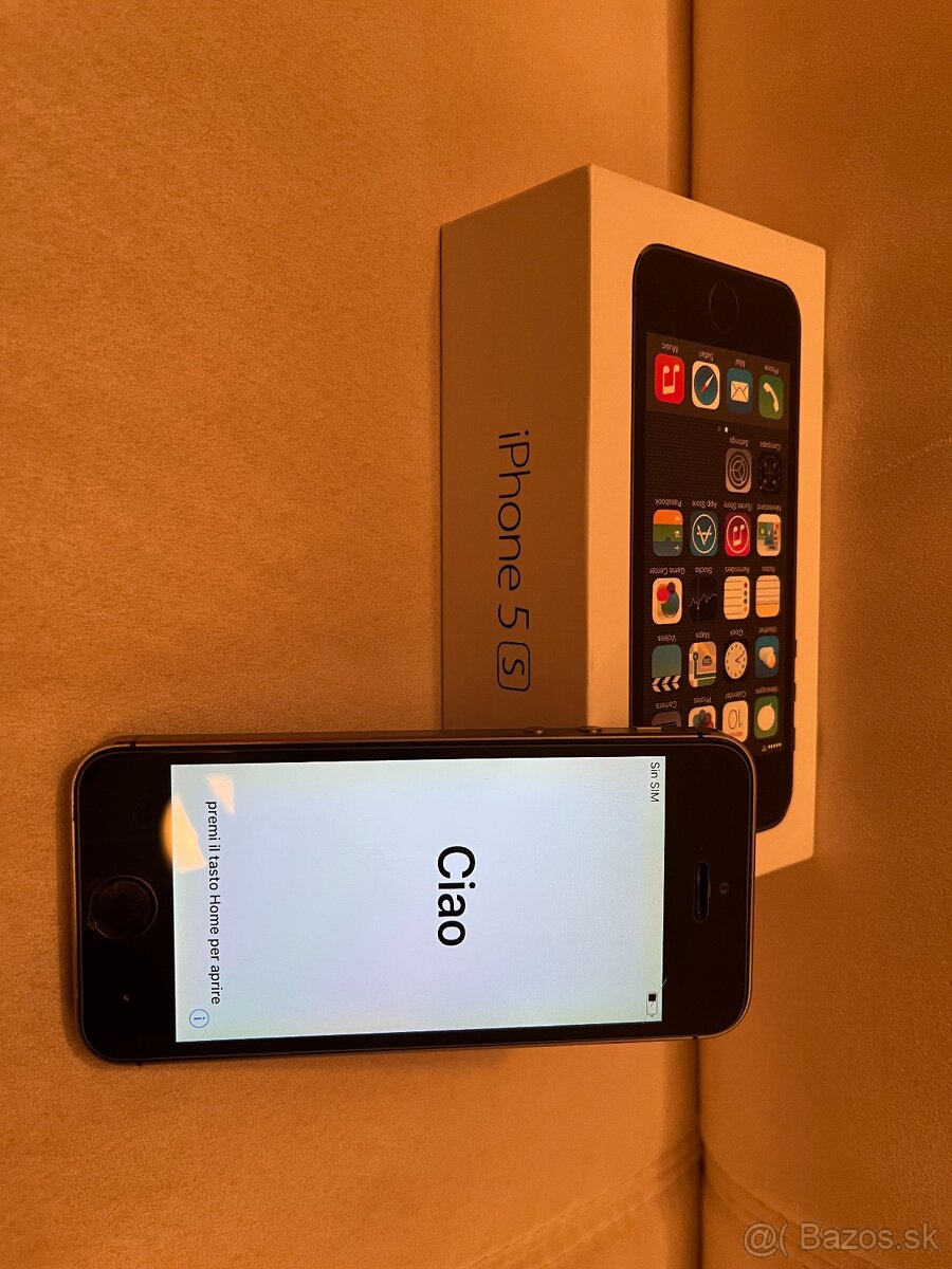 Iphone 5S 64 GB v stave nového vrátane krabice. - 9