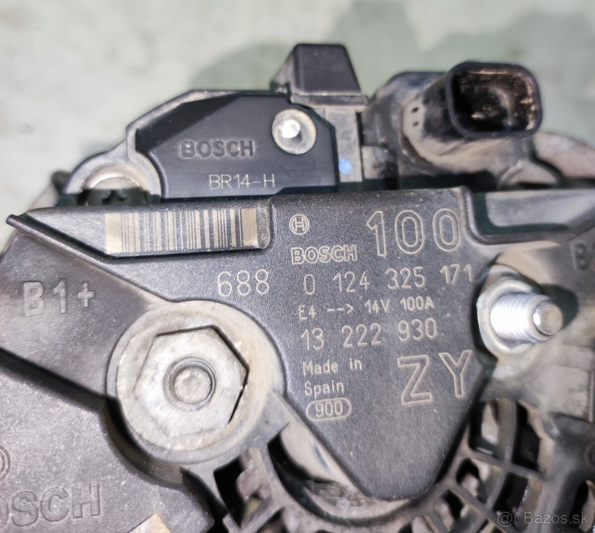 RJ motora Z14XEP, Alternator Opel - 9