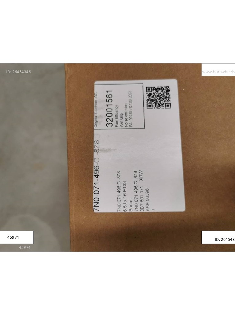 Original VW - Tiguan -Sharan Alu Disky R16 5x112 6,5J ET33 1 - 9