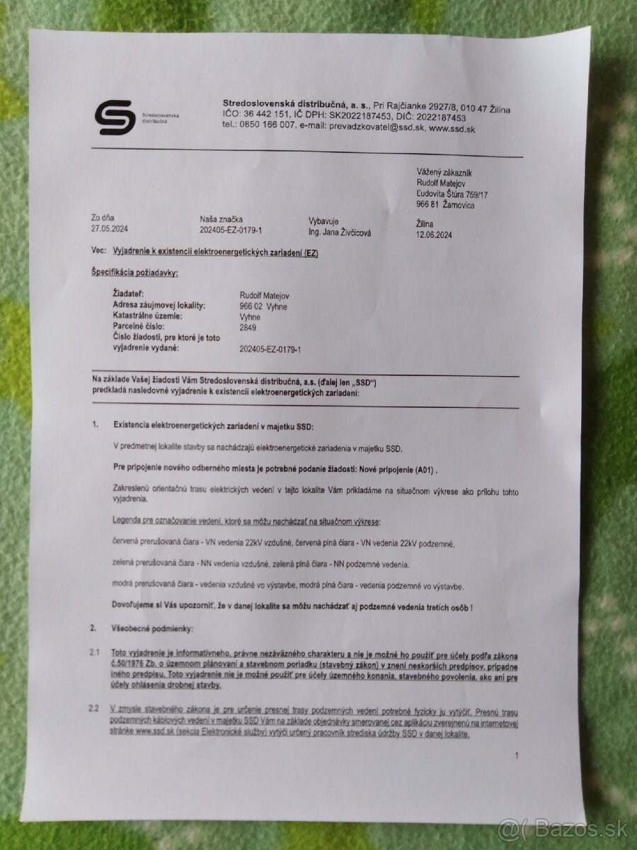 Predám pozemok 2.3 Ha. obec Vyhne. - 9