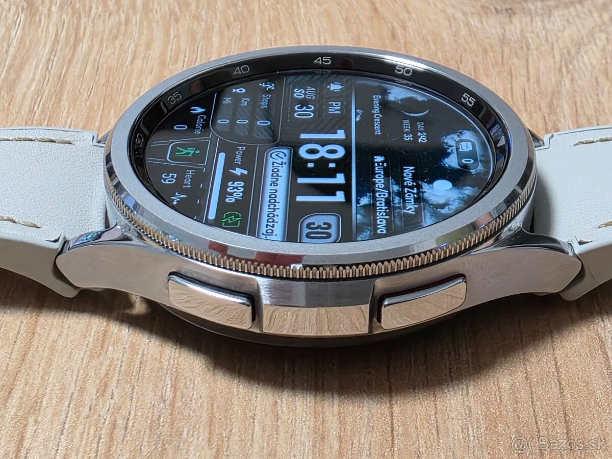 Samsung Watch 6 Classic 47mm, LTE, Strieborné - 9