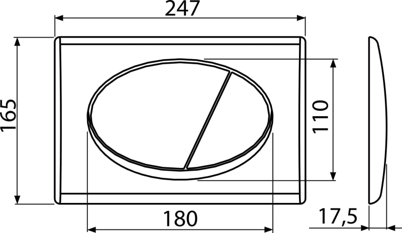 Nové Tlačítko k WC AlcaDrain - 9