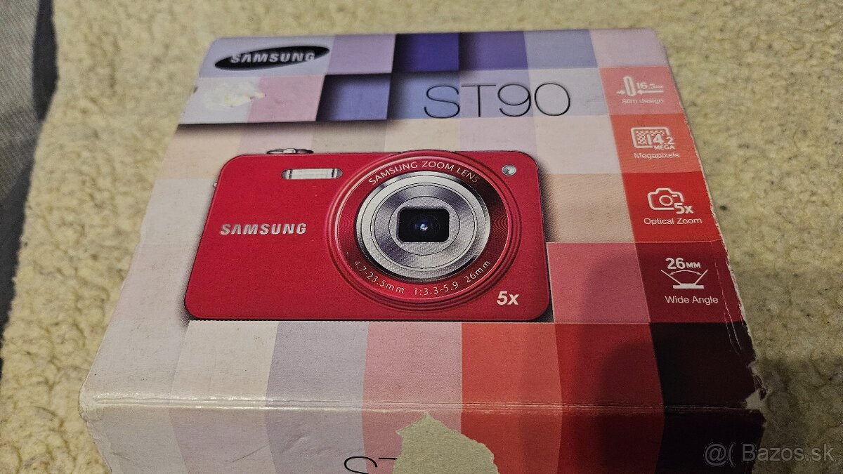 Digitálny fotoaparát SAMSUNG ST90 4.2 Mpx - 9