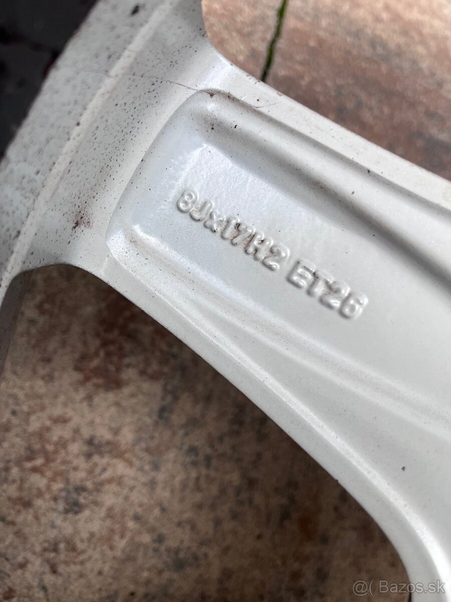 Orig. hliníkové disky Audi R17, 5x112 - 9