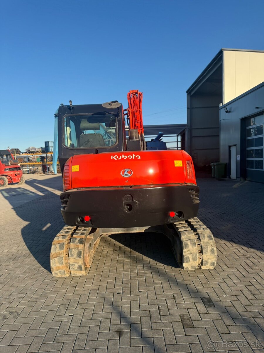 Pásový bagr KUBOTA KX080 - 9