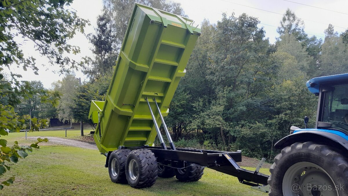 Traktorový návěs,Príves,Vlek za Traktor,Vlečka,Dumper 19t - 9