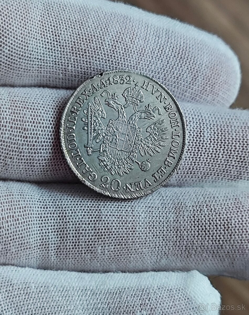 20 kreuzer 1783, 1806, 1823, 1825, 1832 - 9