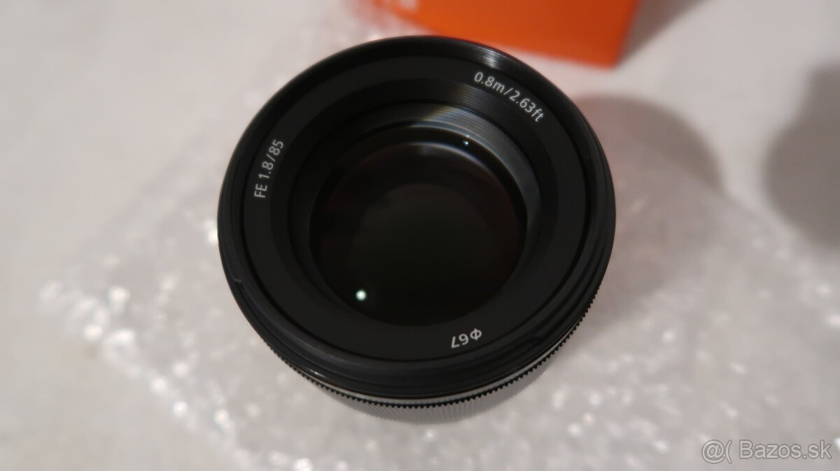 SONY FE 85 f1,8 - 9