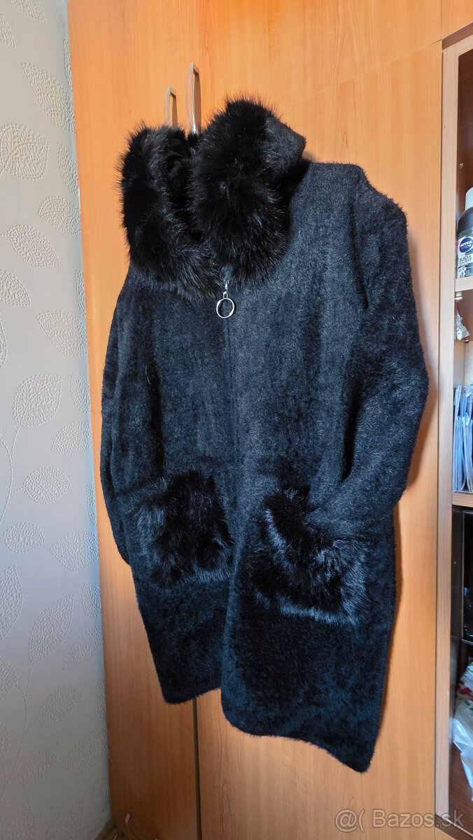 Alpaka sveter čierny uni - 9