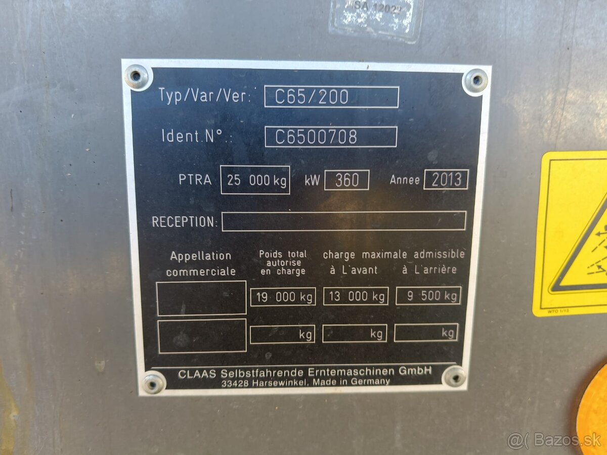 Predám kombajn CLAAS LEXION 760 - 9