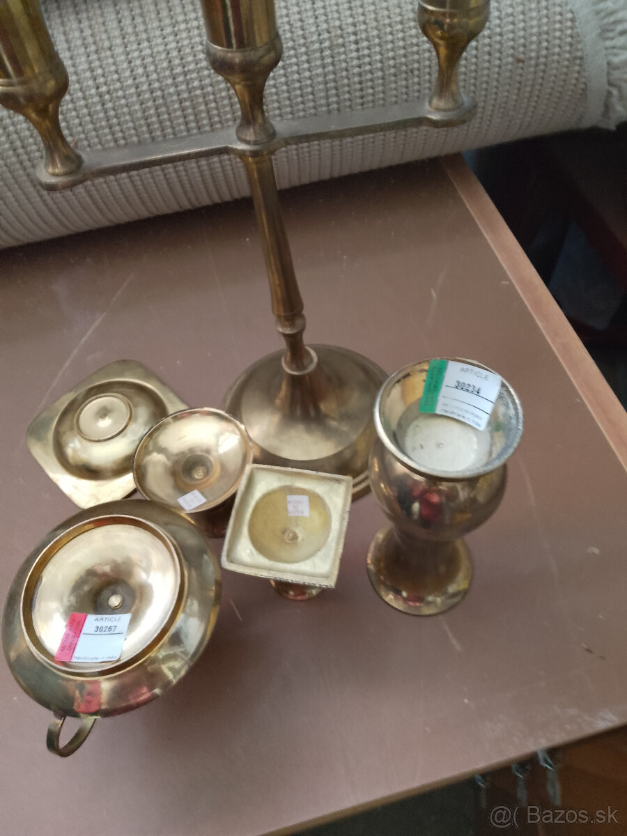 Predám ústnu harmoniku,striebornú lyžičku,dekoračné predmety - 9