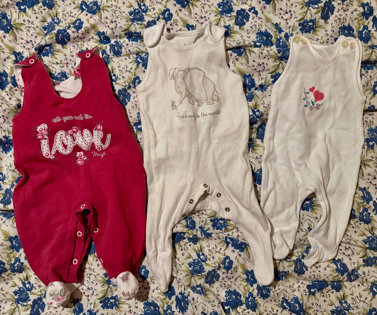 Oblečenie pre bábatko dievčatko/chlapčeka do 3.mes - 9