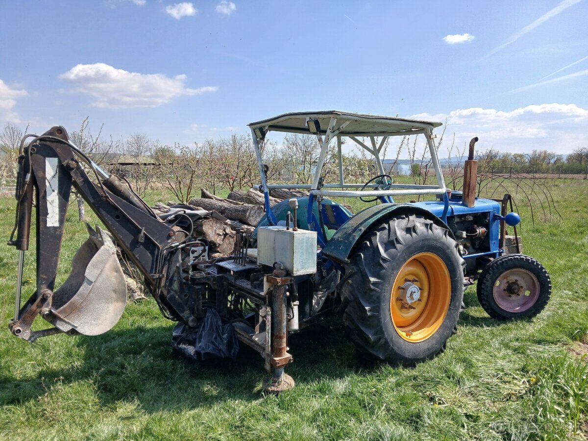 Bager Zetor Super 50 + podkop UNC - 9