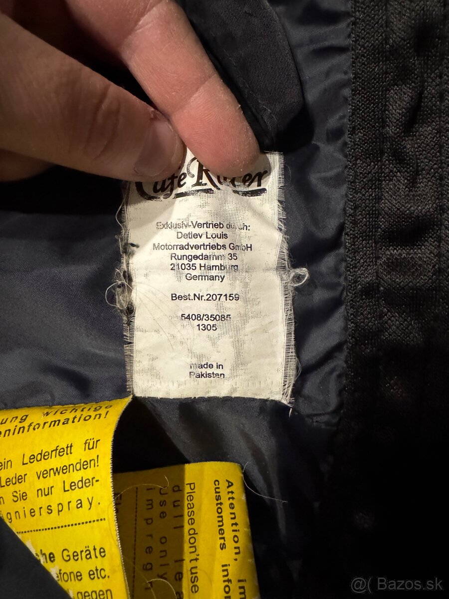 Kožená Motobunda CafeRacer - 9