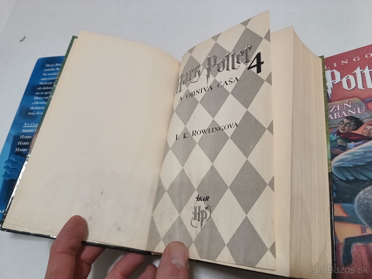 Harry Potter 1-5, prvé vydanie 2000-2003 - 9