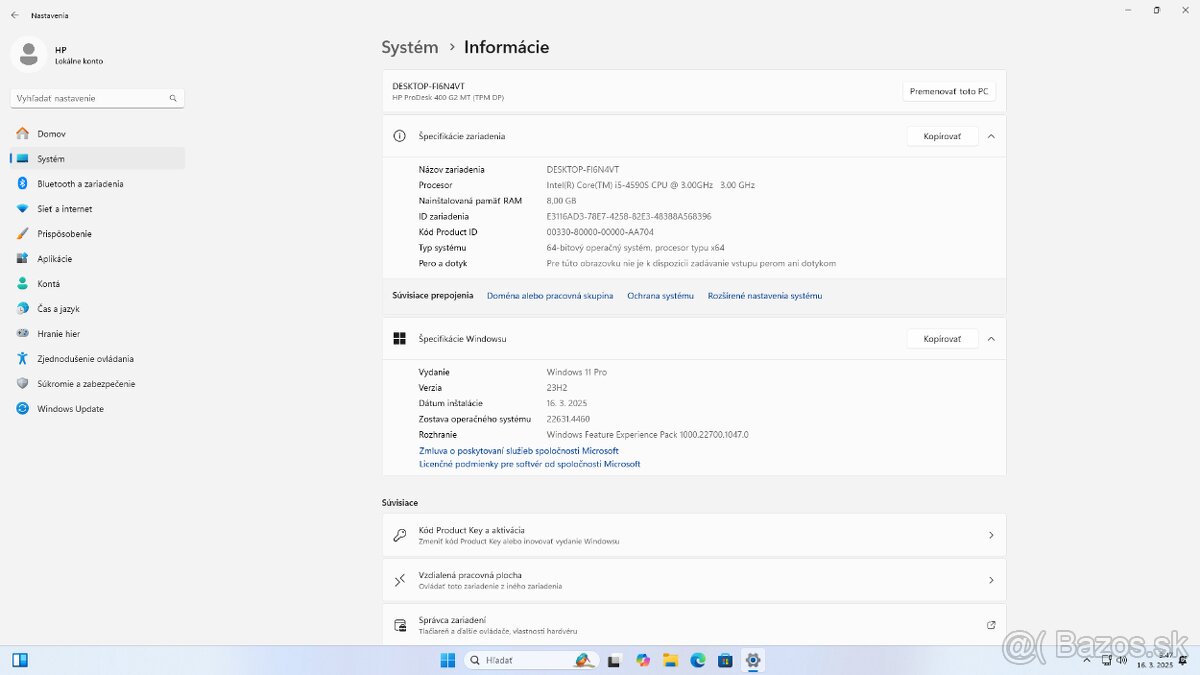 HP ProDesk 400 G2 MT (TPM DP) - 9
