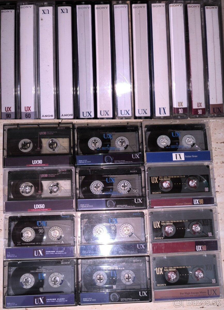 MC audio kazety typ I, II, III, IV. - 9