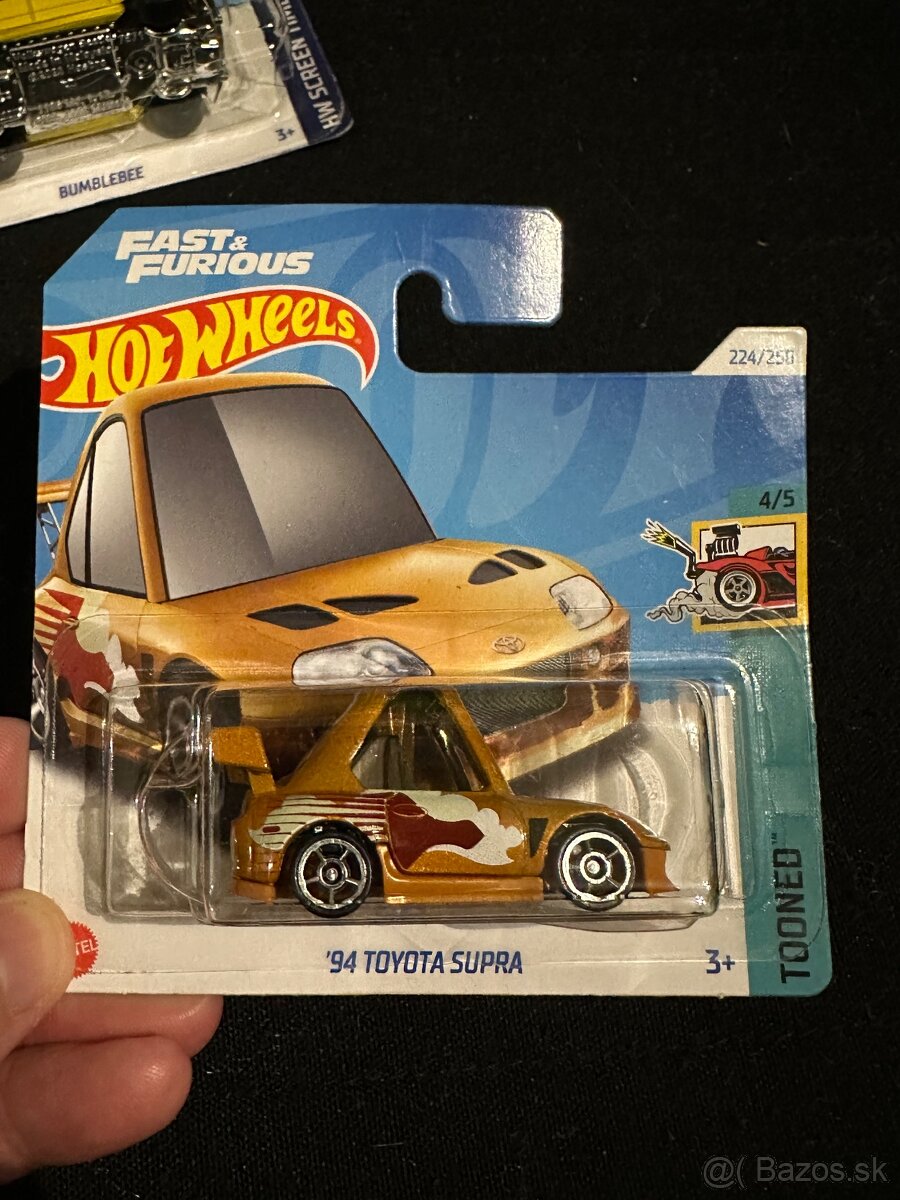 Hot Wheels autíčka 8 kusov nové neotvorené - 9