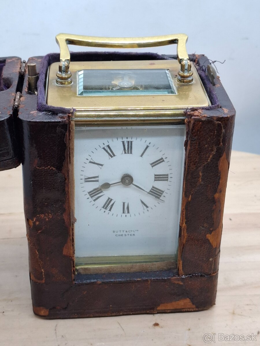 Predám funkčné starožitné Francúzke cestovné (Kočiarové) hod - 9