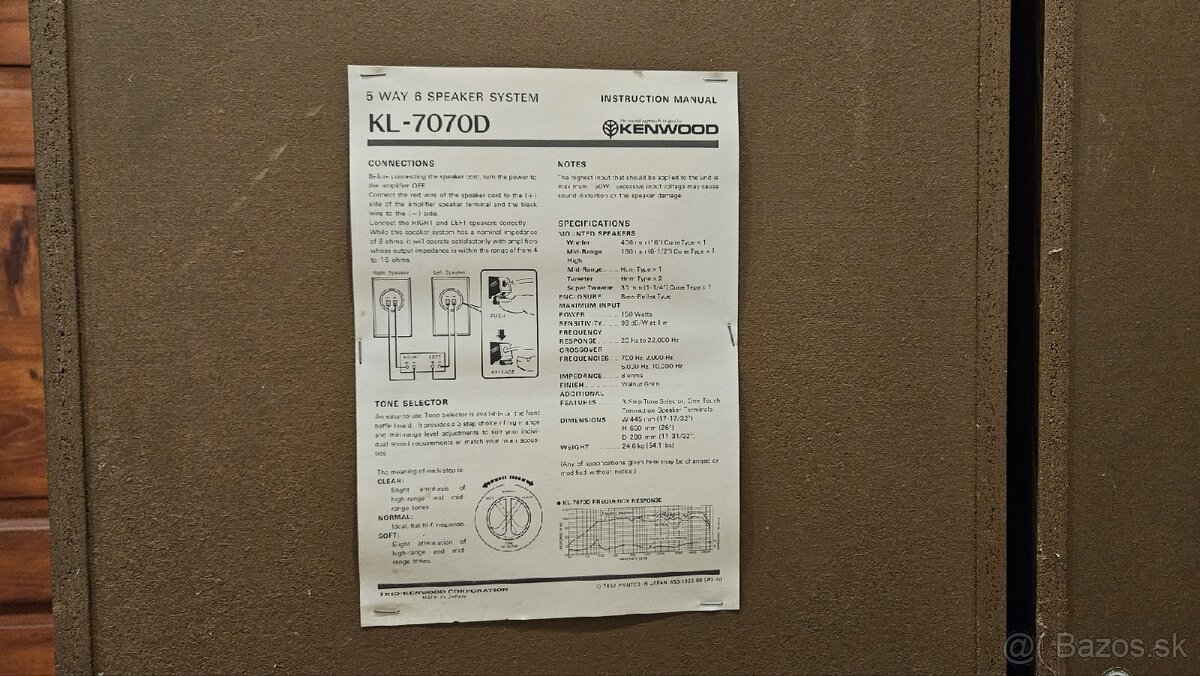 Kenwood KL 7070D - 9