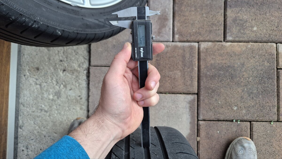 Predám originál elektróny AUDI 5x100 R17 - 9