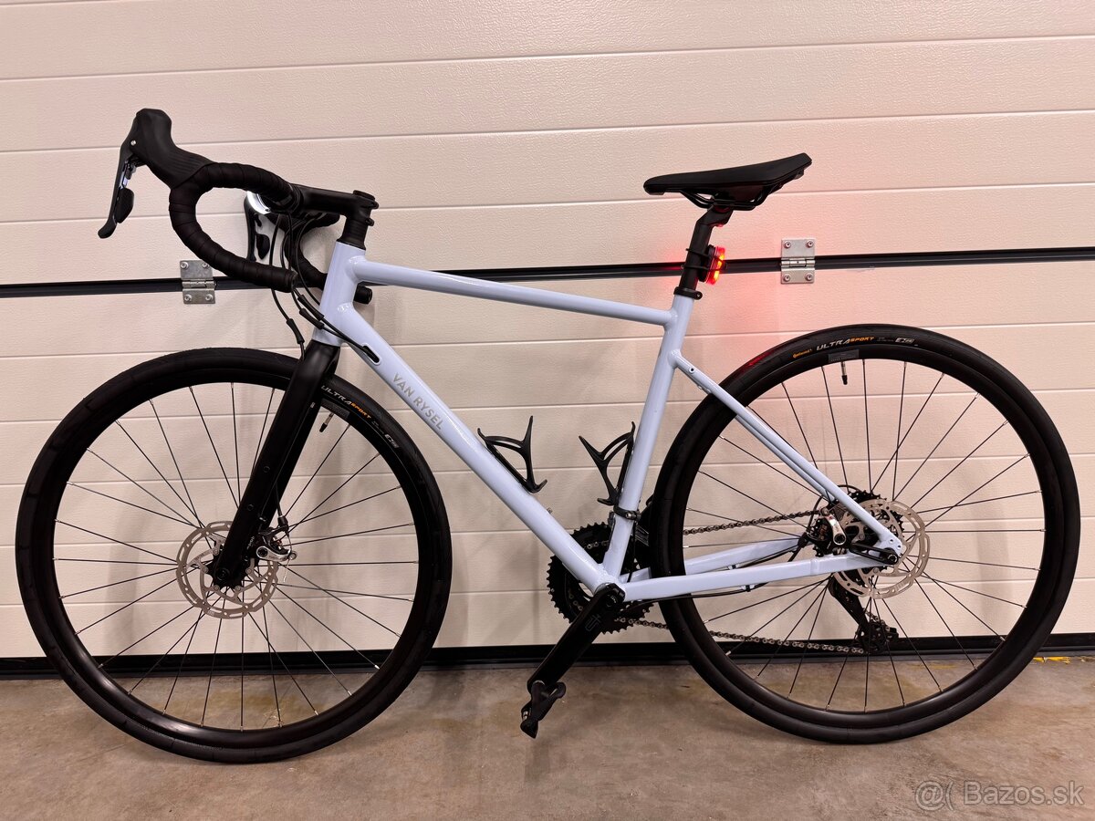 Cestný bicykel EDR AF Microshift Sword 2x10r svetlomodrý - 9