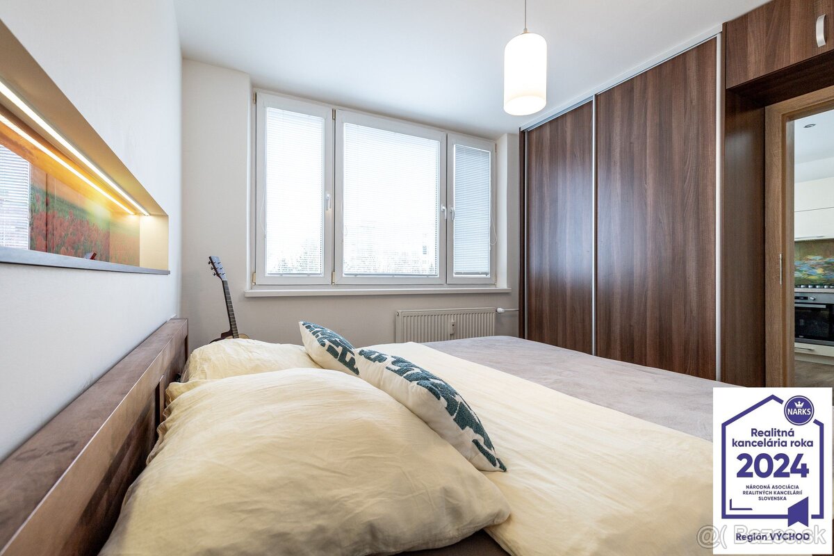 3 izbový byt s loggiou - Košice, Nad jazerom, ul. Meteorova - 9