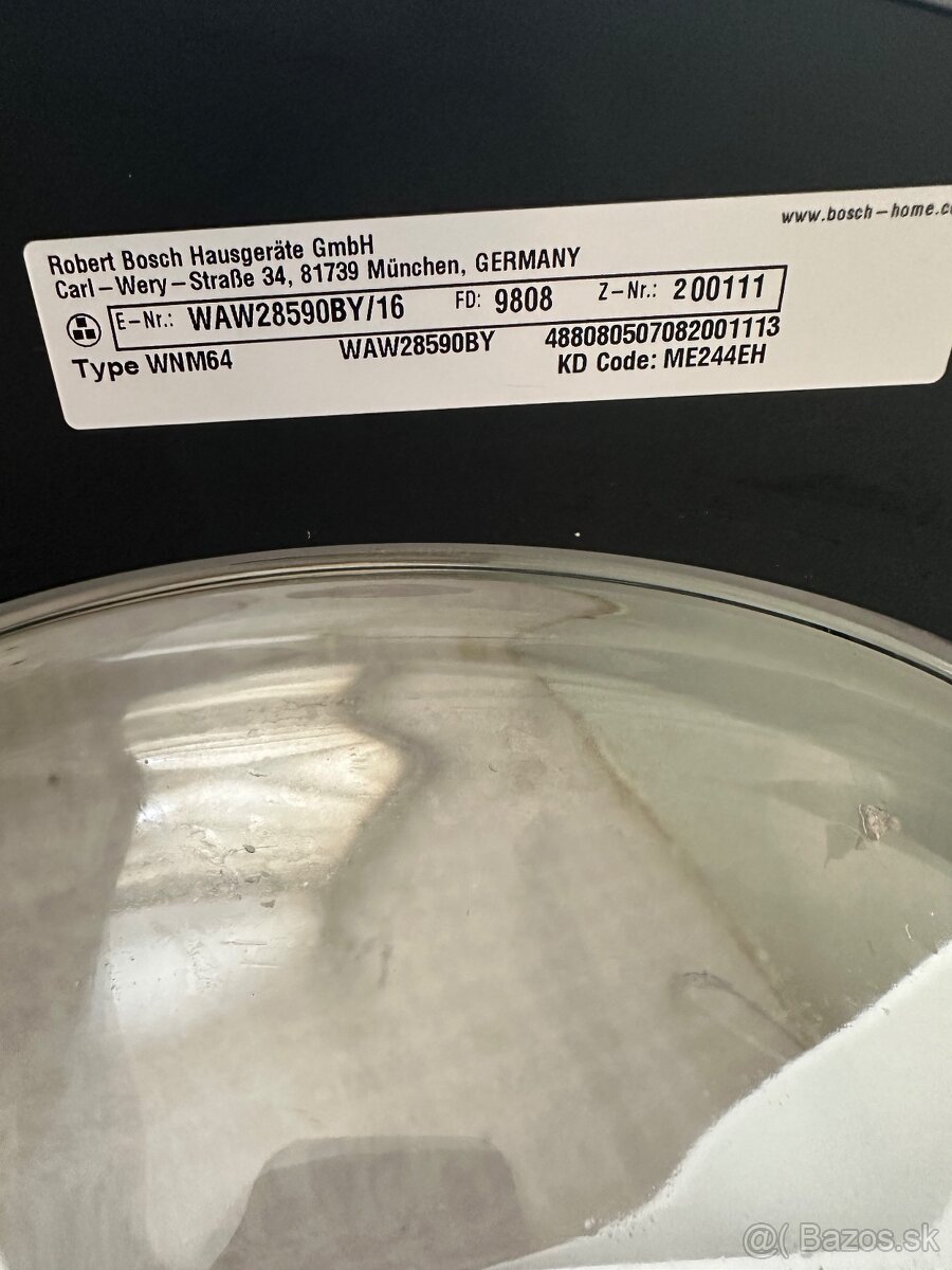 BOSCH 8 kg EXCLUSIV - 9