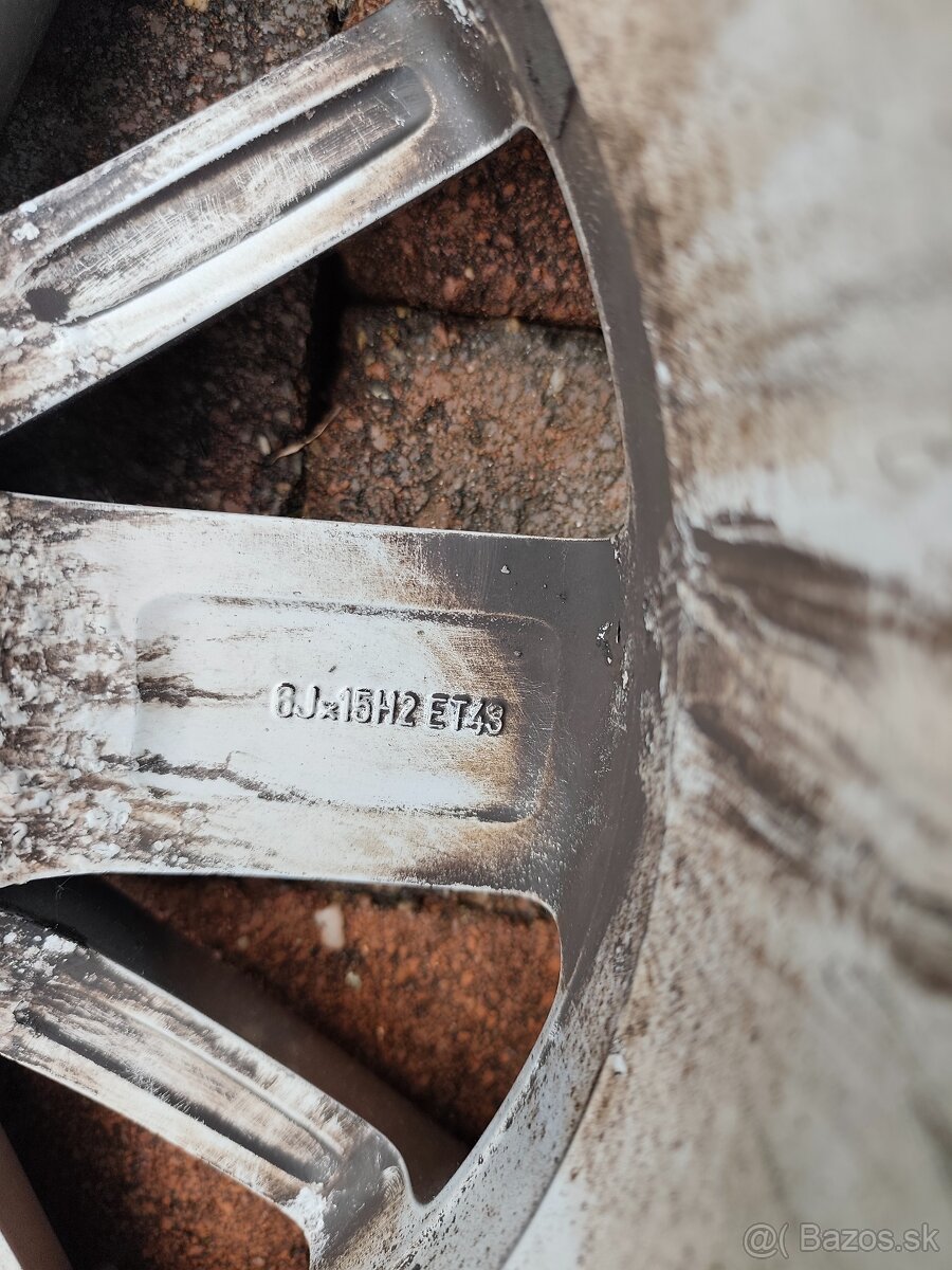 5x112 R15 - 195/65 Zimná komplet sada disky + pneumatiky - 9