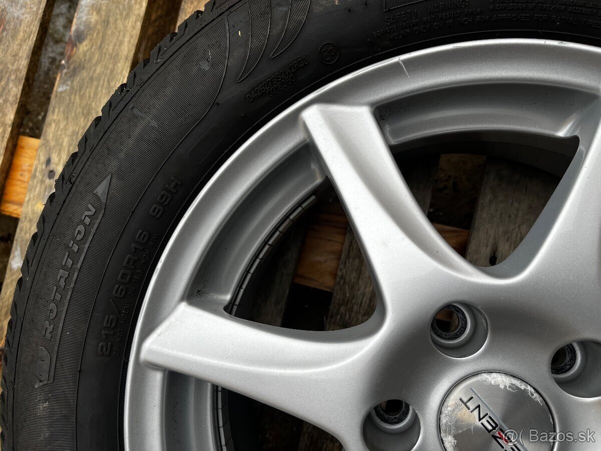 215/60R16, 5x112R16 VW Passat - 9