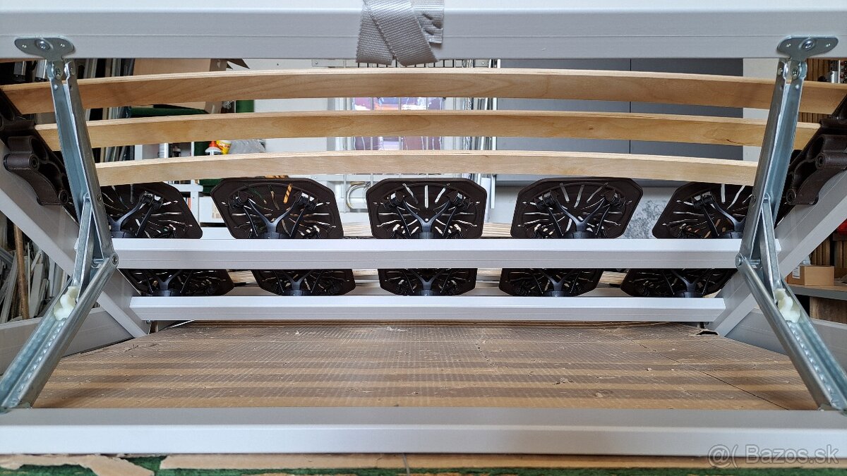 Predám nepoužitý rošt 100x200cm - 9