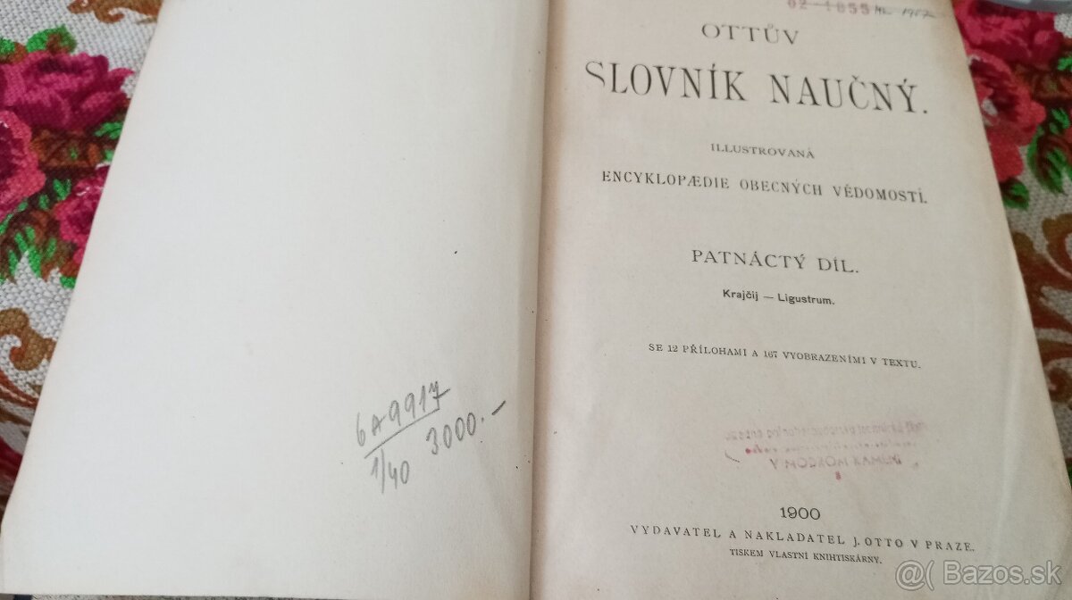 Kompletné prvé vydanie ottov náučný slovník - 9