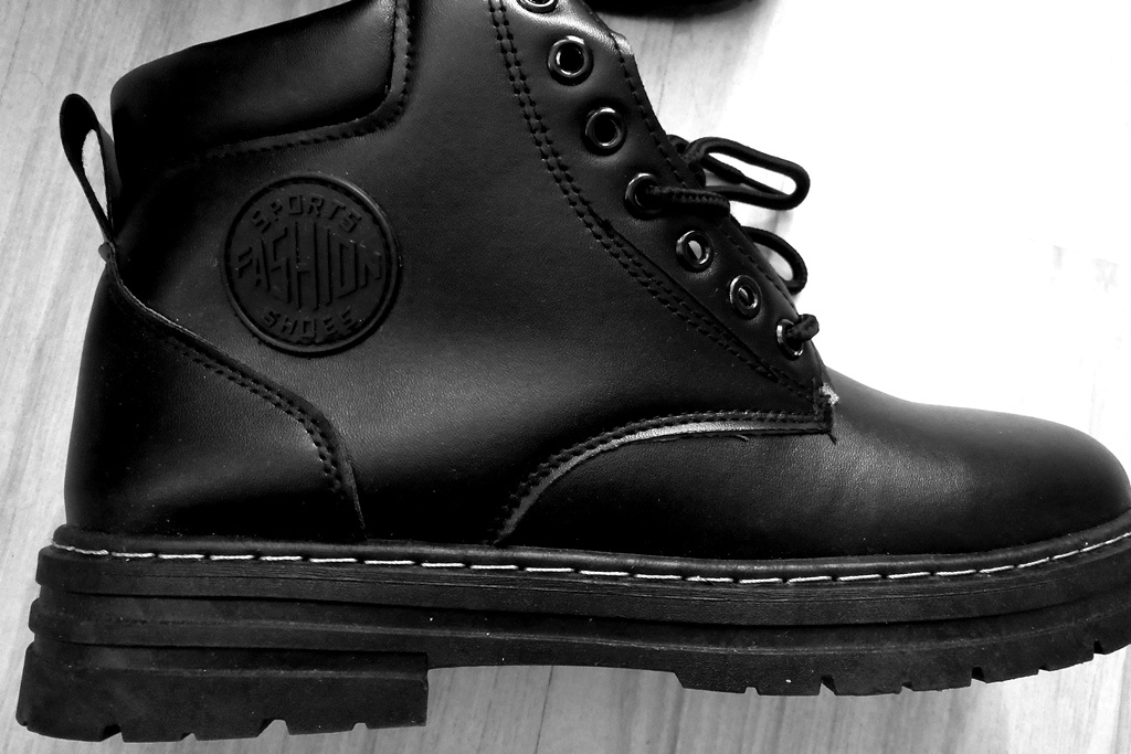 Členkové čierne topánky - 9