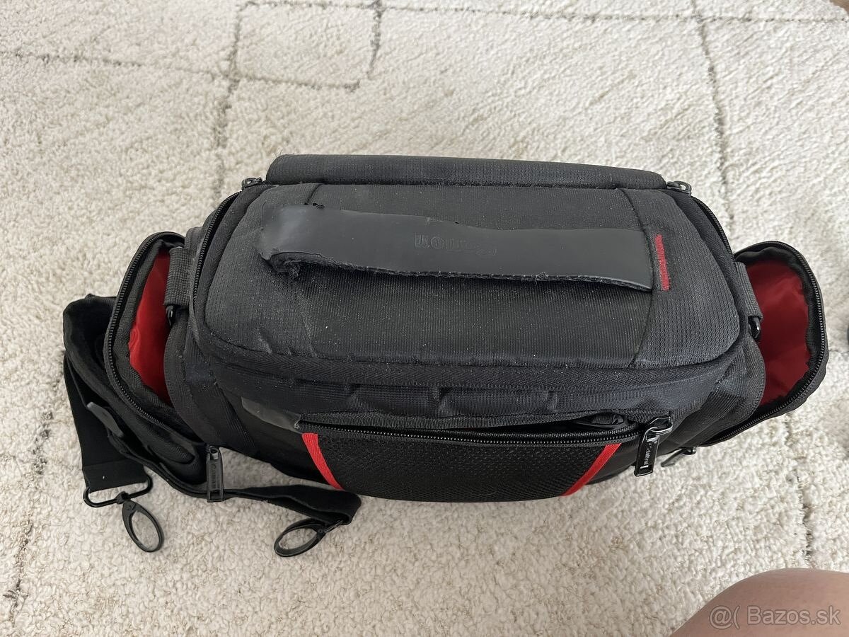 Canon EOS 550D + 2x objektív, blesk, brašňa, ... - 9