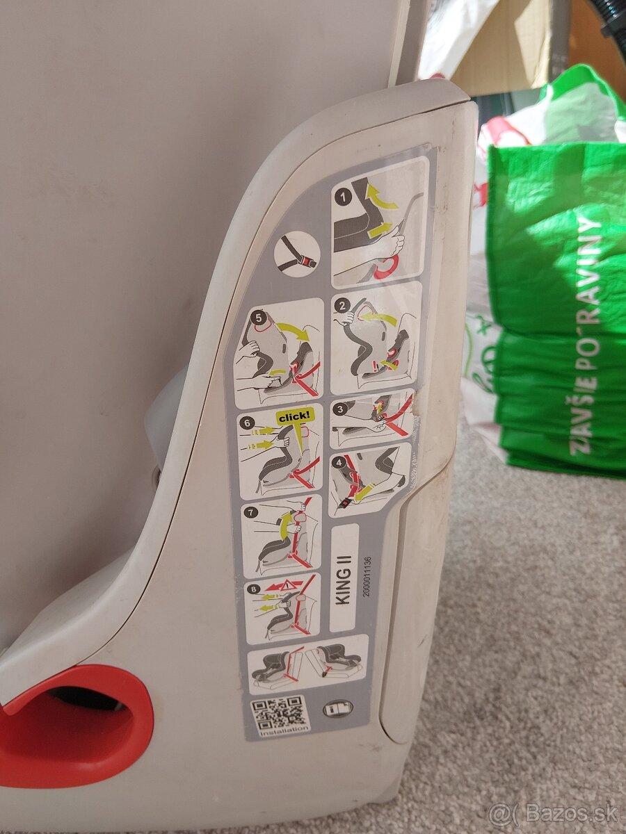 Autosedačka Britax Romer King Ii 9-18kg - 9