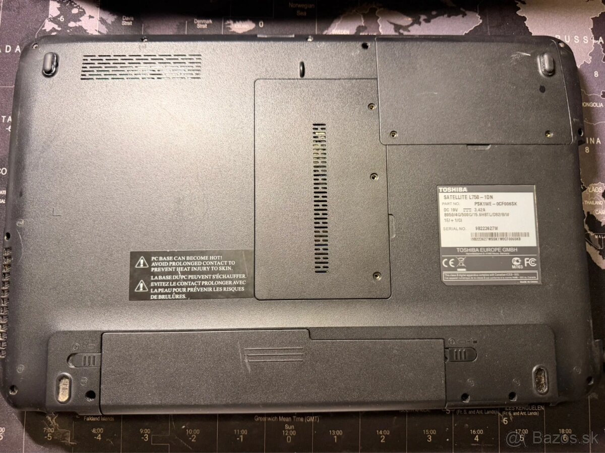Predám Toshiba Satellite L750-1DN - funkcny - 9
